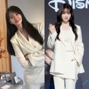 이지앤유 | 윤아 박보영 10cm 키 차이, 같은 수트 다른 느낌 완벽 소화!+