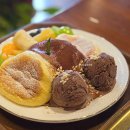 데이롱카페송파풍납점 | 풍납동카페 메리앤메리 수플레팬케이크 맛있었던 강동구청 분위기 좋은 카페