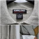 KIRKLAND 캐시미어100% 카라 니트 이미지