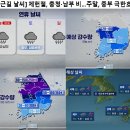 [출근길 날씨] 제헌절, 충청, 남부 비 ~~~ 주말, 중부 극한 호우 이미지