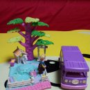 1994 Polly Pocket Bluebird Shady Tree (피규어 없음) & 1994 Stable on the go (컴플릿) 이미지