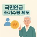 국민연금 조기수령제도 이미지