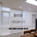 창원 대원동 시티세븐 팔라조 썬스크린 블라인드 시공 후기