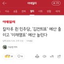 칼자루 쥔 민주당, `김건희표` 예산 줄이고 `이재명표` 예산 늘린다 이미지