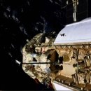 11년만에 국제우주정거장의 한 부분이 된 '나우카' 모듈, '도킹과정 아찔^^' 이미지
