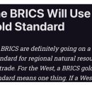 BRICS 통화는 금본위제를 사용할 것인가? 이미지