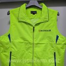 동안동농협 | 봄 가을 단체 행사 근무복 형광 연두 바람막이 농협 조끼 LD-600