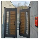 삼성보안공사 건물 | 파주시 단독주택 주물 대문, 주물 펜스 / 경사도가 높은 현장, 완벽하게 살린 대문, 펜스 시공 후기