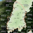 북한산 둘레길 지도(서울 특별시) 이미지