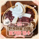 꽃가마 | 전주 한옥마을 카페 꽃가마 수제 빙수 솔직후기