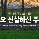 [복음가수 문금미 찬양] '하나님 한 번도 나를(최용덕曲)', How Great is Thy Faithfulness 이미지