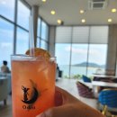 7번국도 동해대로(강현면) | 포항 7번 국도 오션뷰 대형카페 오딘, 몽돌 흑임자·복숭아빵 먹어본 솔직 후기