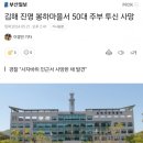 봉하마을 바위에서 50대 투신 자살 이미지