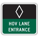 도로 표시 HOV, “여러 명이 타고 있는 차량” 이미지