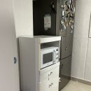 스피드전자 | 내돈내산 / 스피드랙 무타공 선반 후기 주방베란다 애매한 공간에 전자레인지장 만들기