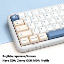 KBDiy GMK 두유 키 캡 PBT XDA 체리 OEM MDA ISO 일본어 한국어 키 캡 복제 GMK 사용자 정의 DIY 기계식 키 이미지