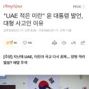 "UAE 적은 이란" 윤 대통령 발언, 대형 사고인 이유 이미지