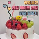 ෆ광명,금천 과일 케이크 &#34;카페 모목지&#34;후기ෆ