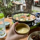 솔뫼식당 | 아산 외암민속마을 맛집 솔뫼장터 해물파전, 두부전골에 낮술