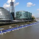 ﻿London mulls plans for a £600m floating bike path 이미지