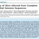 The History of Slavs Inferred from Complete Mitochondrial Genome Sequences 이미지