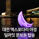 대전 사이언스페스티벌 축제 딜라잇 문보트 탑승 후기, 갑천 수상스포츠체험장