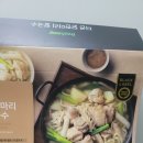 더큰닭 | (내돈내산) 프레시지 더큰 닭 한마리 칼국수 밀키트 3인분 (냉동), 1.56kg,