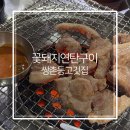 쌍촌동 고깃집 꽃돼지연탄구이 제주 꼬들살 추천