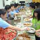 08/07/24 멘토(Mentor)와 함께한 식사 최고! - 정심여자정보학교와 서울 교정사목위가 마련, 서강대 CEO 과정자와 학생들 요리·음식 나눔 이미지