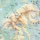 방장산 등산지도(743m) 전남 장성, 전북 고창 이미지