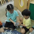 7월 4주 신문지 공 만들기 이미지