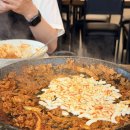 돌판돼지 | 제주공항 근처 맛집, 미송식탁 돌판 흑돼지 & 오징어볶음 후기