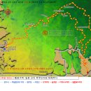 일본 큐슈의 보만산산행지도(寶滿山 일본명: 호만잔)-등산지도 이미지