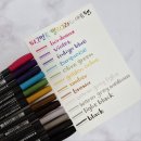 아트펜 캘리그라피 | 스테들러 피그먼트 아트펜 소개 캘리그라피 꾸미기