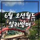 [일상]오션월드 워터파크_6월 오션월드 얼리썸머 후기(몬스터 블라스트, 파도풀, 오션월드 교촌치킨)