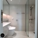 석관래미안아트리치 아파트 상가 앞 | 석관동 래미안아트리치 욕실 인테리어 건식 변기세면대/샤워공간 분리형 타일공사