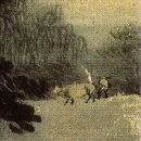 조선후기 유춘(有春) 이인문(李寅文)의 우경산수도(雨景山水圖)