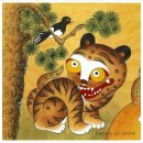 민화그리기 이미지