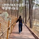 신평레포츠공원 공중화장실 | 천안 태조산공원 무장애나눔길 산책하기 좋은 테크길/주차,소요시간