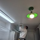 북문대로242번길 | 광주 북구 천장 도배 업체 배관 공사 후 작업