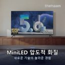 더함광고 | 더함 스마트 구글 MiniLED 65인치 TV 165cm 120Hz 본체 실사용 후기