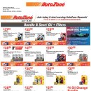 [ 하와이 생활상점 ] "Auto Zone"(차용품/부품) :: 세일정보(Oil + Filters) - 2024년 4월 2일 ~ 29일 이미지