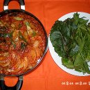 황사주의보에 쌈싸먹는 짜글이 찌개^^ 이미지