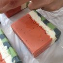 디자인 수박비누 이미지