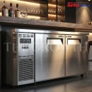 상업용15 | 테이블냉장고 1500 터보에어 간냉식 업소용 카페 상업용 식당 KUR15-2 성에 안 생기는 냉장고 후기