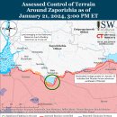 러시아 공격 캠페인 평가, 2024년 1월 21일(우크라이나 전황) 이미지