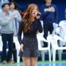 송하예, &#39;여자프로농구 플레이오프 애국가 제창! (두번째!!) 이미지