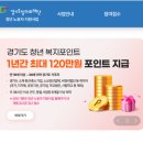 주)사나푸드 경기도일자리재단점 | [정보]2026년 경기도 청년 복지 포인트 최대 120만원 혜택 신청 후기