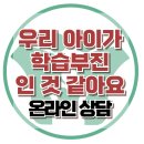 [온라인상담: 우리 아이가 학습부진인 것 같아요] 한국아동청소년심리상담센터 이미지