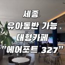 327 | 세종 유아동반하기 좋은 대형카페 |에어포트 327 카공 | 내돈내산 후기